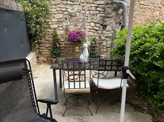 La Terrasse De Caromb Face Au Mont Ventoux Avec Clim