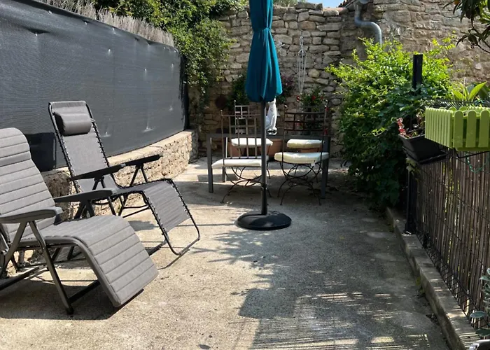 La Terrasse De Caromb Face Au Mont Ventoux Avec Clim